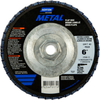 Norton Metal ZA Coarse Arbor Thread Fiberglass Flat Flap Disc -- 66254491775 - Image