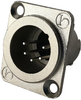 Xlr Connector, Plug, 5Pos, Panel; No. Of Contacts Io Audio Technologies - 92AH3694 - Newark, An Avnet Company