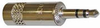 Neutrik 3.5 mm Plug, Nickel, Nickel Shell - CA-NYS231 - Visual Sound, Inc.