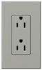 Duplex/Single Receptacle -- NTR-15-TR-GR - Image