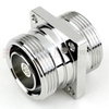 7/16 DIN Female (Jack) to 7/16 DIN Female (Jack) 4 Hole Flange Adapter, 1.15 VSWR -- SM3388 - Image