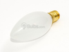 25 Watt, 130 Volt Frosted Blunt Tip European Decorative Bulb - B401425 - bulbs.com