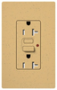 GFCI Duplex Receptacle - SCR-20-GFTR-GS - Lutron Electronics Co., Inc.