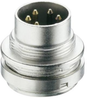 Connector,circular Din,male Chassis Socket, Solder Term, W/lock-Ring,front Mount,,ip40 Rohs Compliant Lumberg - 23AH4014 - Newark, An Avnet Company