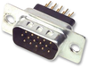 D Sub Connector, Hd D Sub Dip Series, Db, Receptacle, 44, Metal, Solder Rohs Compliant Multicomp - 95M7157 - Newark, An Avnet Company