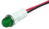 Panel Indicator, 12.7Mm, Green, 125Vac; Led Color Vcc (Visual Communications Company) - 98Y9990 - Newark, An Avnet Company