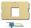 ICC 1-Port Flat Elite Bezel - IC108BF1 - TelephoneStuff.com