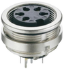 Chassis Socket Acc. To Iec 61076-2-106, Ip 68, With Threaded Joint, For Printed Circuit Boards, For Front Mounting Rohs Compliant Lumberg - 23AH4131 - Newark, An Avnet Company