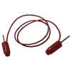 0.080″ Stacking Pin Plug, 22 AWG PVC Test Lead - 9102 - E-Z-HOOK, a division of Tektest, Inc.