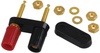 Binding Post, 15A, #6-32, Stud Black/red; Product Range Superior Electric - 35F3018 - Newark, An Avnet Company