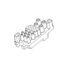 Power Drawer ® 35 Housing Socket Gendered, AWG contacts: 0 #12, 8 #16, 21 #20 - 035LDCS - Anderson Power Products