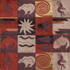 Kokopelli Patch Chenille Fabric - R-Kokopelli - Regal Fabrics, Inc.