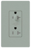 Duplex/Single Receptacle - SCR-15-HDTR-BG - Lutron Electronics Co., Inc.