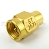 SMA Male (Plug) Termination (Load) 2 Watts to 26.5 GHz, Gold Plated Stainless Steel, 1.3 VSWR, 500 Watts Peak Power - ST2671 - Fairview Microwave Inc.