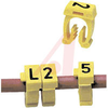 Marker; Clip-On; 20 to 18 AWG - 70162737 - Allied Electronics, Inc.