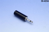 2.5 Plug, 2C Solder, (Black) - 30-423A - Visual Sound, Inc.