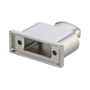 7+7 Pos. Female Metal Backshell for J-Tek or Mix-Tek, Jackscrews - M80-9461402 - Harwin Plc