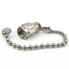 SMA Male (Plug) Termination (Load) 2 Watts To 26.5 GHz With Chain, Passivated Stainless Steel, 1.35 VSWR, 500 Watts Peak Power - ST2677 - Fairview Microwave Inc.