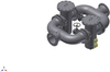 FD Series Fabricated Duplex Strainers -- FD5 Series - Image