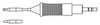 Weller Needle Tip 0054460399 - Needle Tip - 1.654 in Tip Length - 1.3 mm Tip Width - 0.4 mm Thick - 037103-20815 - R. S. Hughes Company, Inc.