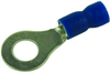 Terminal, Ring Tongue, 1/4In, Crimp Blue; Stud Size - Metric Multicomp Pro - 34P2318 - Newark, An Avnet Company