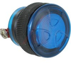 Waterproof LED Indicator; Blue; Low Brightness; 12 VDC; 1000 cd/m - 70054069 - Allied Electronics, Inc.