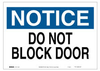 Eco-Friendly Notice Sign - 116020 - Brady Corporation