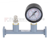WR-42 Waveguide Pressurizing Section 4.25 Inch Length with UG-595/U Square Cover Flange from 18 GHz to 26.5 GHz -- FMWSP1003 - Image