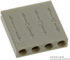 Connector, Thru Wire, Crimp, 4Pos, 1Row; Product Range Avx Interconnect - 92Y4025 - Newark, An Avnet Company