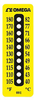 Label, Non-Reversible, 51Mm X 19Mm; Label Type Omega - 68AH3749 - Newark, An Avnet Company