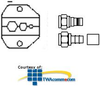 Greenlee KWIK Cycle 9 Die Set for Coaxial Connectors - 46808 - TelephoneStuff.com