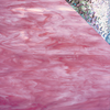 Clear/White/Pink, wispy, Iridescent Glass - I/609-8S - Spectrum Glass Company, Inc.
