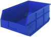Stackable Shelf Bin, Blue; Bin Colour Quantum Storage - 44AC7593 - Newark, An Avnet Company