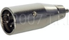 TecNec XLM-P XLR Male To RCA Male Adapter - XLM-P - Visual Sound, Inc.