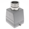 Standard, Rectangular Hood, size 77.62, 2 Pegs, Top 1.25-NPT cable entry - CHVT-32.7L - Mencom Corporation