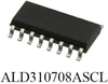 PRECISION P-CHANNEL EPAD® MOSFET ARRAY QUAD ENHANCED MODE MATCHED PAIR - ALD310708ASCL - Advanced Linear Devices, Inc.