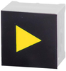 Cap-Touch Sensor Display, Arrow, 5.5V; Sensing Range Max Vcc (Visual Communications Company) - 06AC2671 - Newark, An Avnet Company