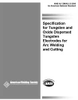 SPECIFICATION FOR TUNGSTEN AND OXIDE DISPERSED TUNGSTEN ELECTRODES FOR ARC WELDING AND CUTTING (HISTORICAL) - A5.12M/A5.12:2009 (ISO 6848:2004 MOD) - American Welding Society (AWS)