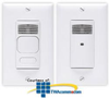 Hubbell Light Hawk Ultrasonic Wall Switch Sensor - LHUSS1 - TelephoneStuff.com