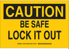 LockOut/Tagout Sign - 127484 - Brady Corporation