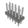 Headers, Male Pins - 612-MTMM-105-05-T-D-195-ND - DigiKey