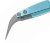 Tweezers - Peek Tips - Replaceable Tips - Curved (Length: 4.5; Material: peek) - EXCELTA 761A-RT - R. S. Hughes Company, Inc.