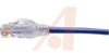 Category 5E Patch Cord; 24 AWG Solid; Bonded Pair; CMR; Blue - 70038463 - Allied Electronics, Inc.