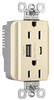 Usb Charger Rcpt, 2Port, 125V, Almond; Product Range Legrand Pass & Seymour - 22AC2687 - Newark, An Avnet Company