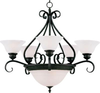 Mid. Chandeliers-Glass Up - 10501 - Light Center (The)