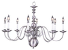 9130SP Mid. Chandeliers-Candle - 791153 - Capital Lighting, Inc.
