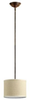 3166-21 Mini Pendants-Drum Shades - 341533 - Capital Lighting, Inc.