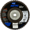 Norton Metal ZA Coarse Arbor Thread Fiberglass Conical Flap Disc -- 66254491781 - Image