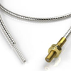 Glass, Miniature, 2.2mm connection, Threaded, Stainless Steel Jacket - MDF-B-36T - Tri-Tronics Company, Inc.