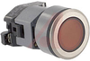 Indicator, LED;Red;30.5mm;Screw;Panel;Illuminated - 70029451 - Allied Electronics, Inc.